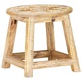 Pikkukuva 6 / 10: vidaXL 287445  Hand-painted Stool 38x38x35 cm Solid Mango Wood