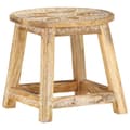 Pikkukuva 1 / 10: vidaXL 287445  Hand-painted Stool 38x38x35 cm Solid Mango Wood