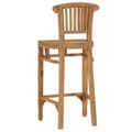Miniatyrbilde 4 av 7: vidaXL Barstol heltre teak