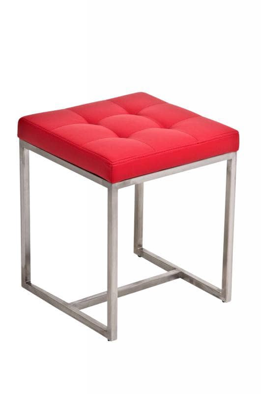 CLP Sittpall Barci Konstläder röd