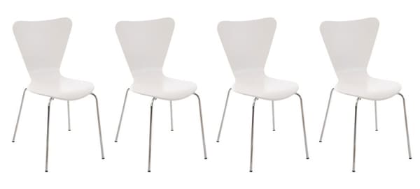 CLP 4-Pack Ruokatuolit Calisto Puuta