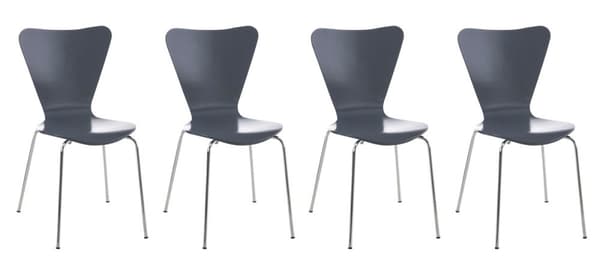 CLP 4-Pack Ruokatuolit Calisto Puuta