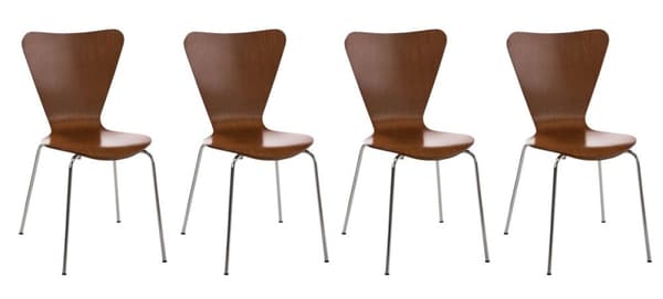 CLP 4-pack Matstol Calisto Trä
