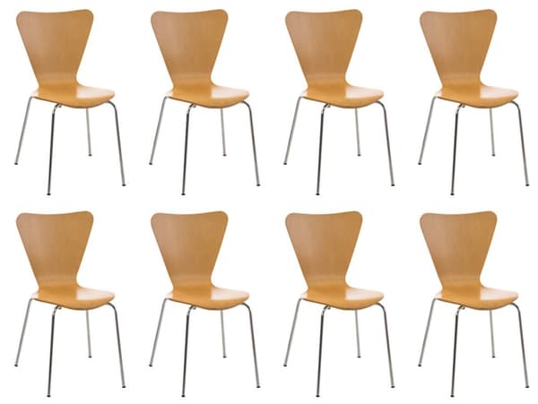 CLP 8-pack Bistro Stol Calisto Træ