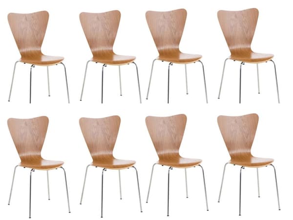 CLP 8-pack Bistro Stol Calisto Træ