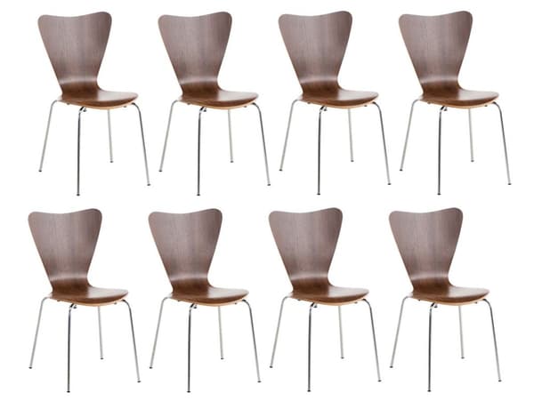 CLP 8-pack Bistro Stol Calisto Træ