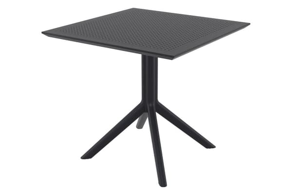CLP Puutarhapöydät Sky 80 cm musta