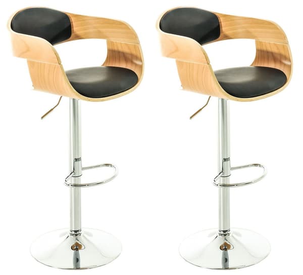 CLP 2-Pack Barstol Kingston Konstläder