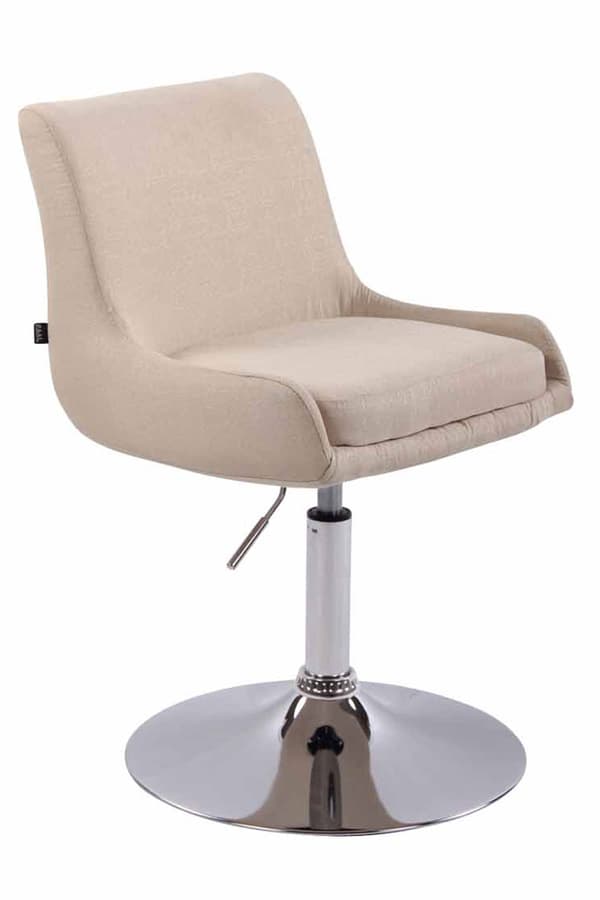CLP Lounge Stol Club Stof Cream