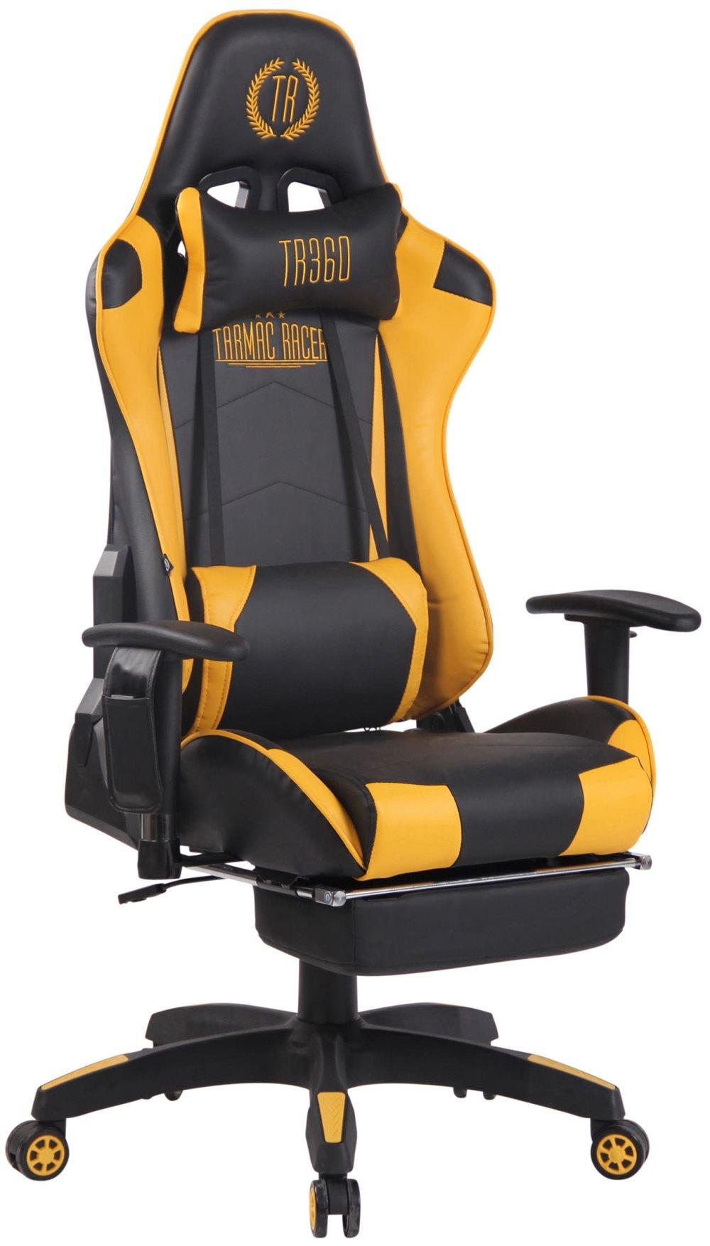 CLP Kontorsstol Turbo XFM Konstläder med Massagefunktion