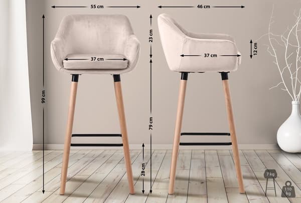 CLP 2-pack Barstol Grant Sammet