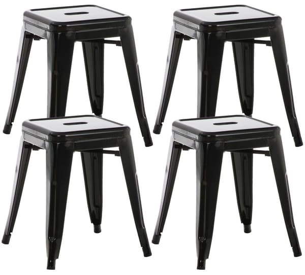 CLP 4-Pack Metall Pall Armin