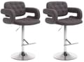 Miniatyrbillede 2 af 7: CLP 2-pack Barstol Dublin Stof
