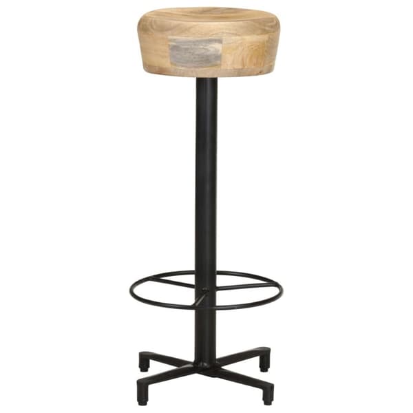 vidaXL barstole 2 stk. 76 cm massivt mangotræ