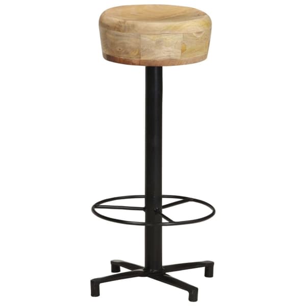 vidaXL barstole 2 stk. 76 cm massivt mangotræ
