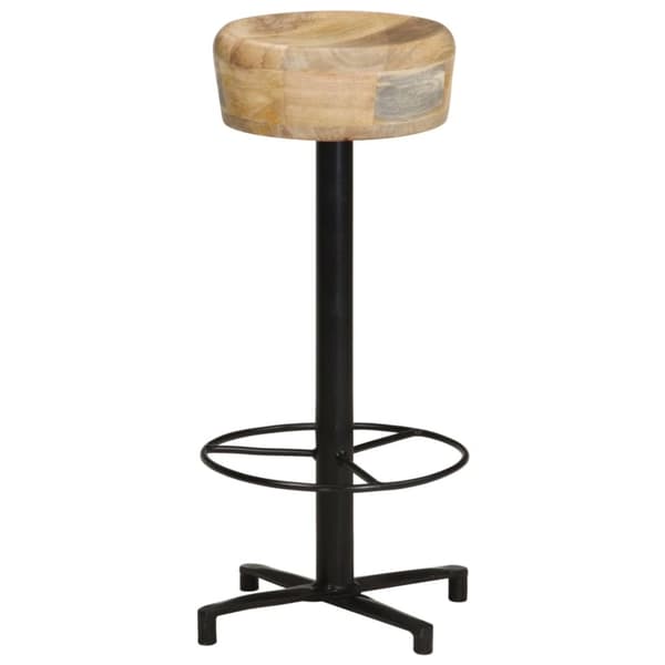vidaXL barstole 2 stk. 76 cm massivt mangotræ