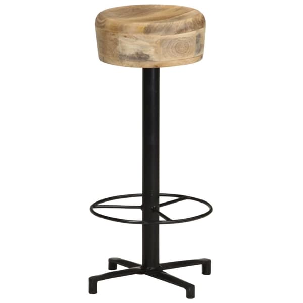 vidaXL barstole 2 stk. 76 cm massivt mangotræ