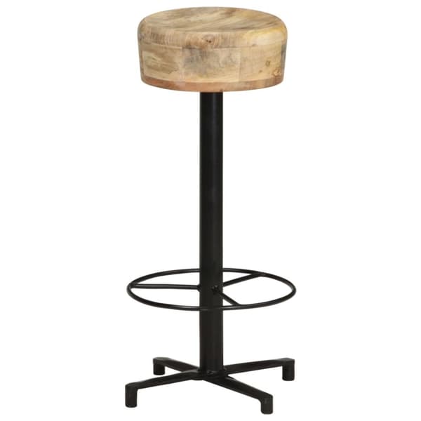 vidaXL barstole 2 stk. 76 cm massivt mangotræ