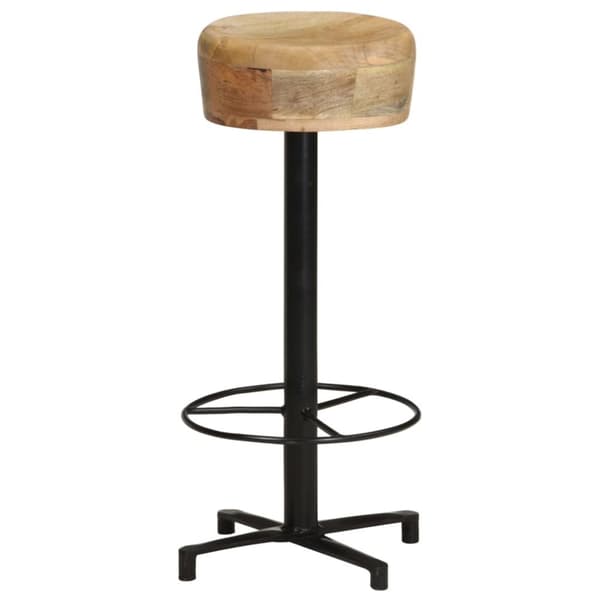 vidaXL barstole 2 stk. 76 cm massivt mangotræ