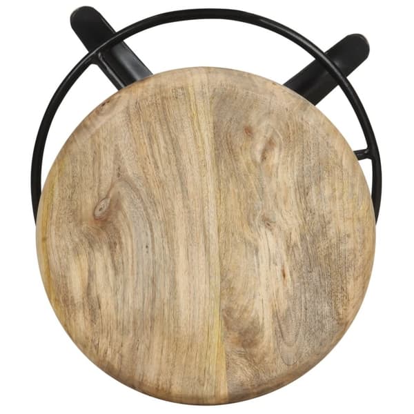 vidaXL Baarijakkarat 2 kpl 66 cm täysi mangopuu