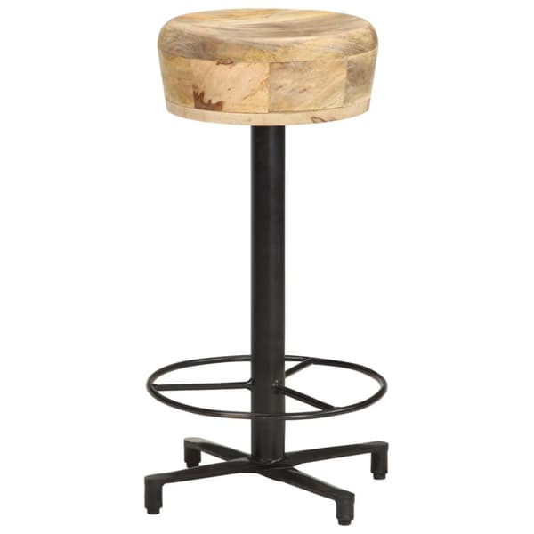 vidaXL Baarijakkarat 2 kpl 66 cm täysi mangopuu