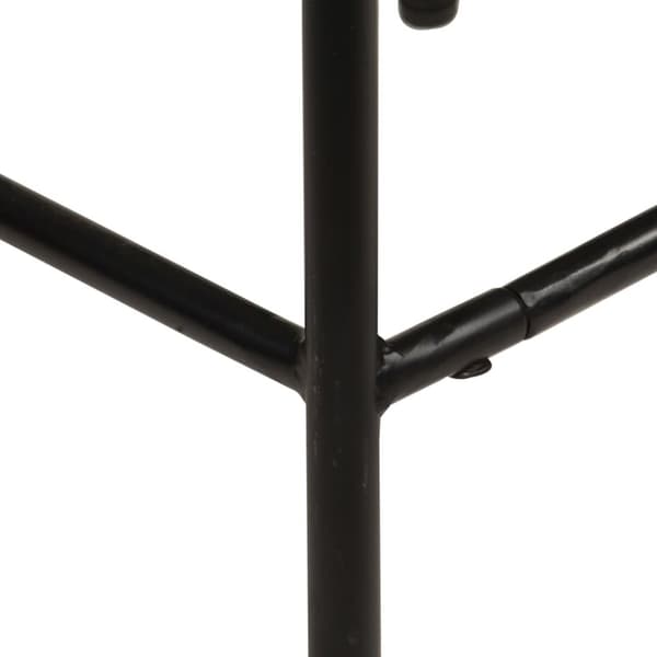 vidaXL Barstoler 4 stk heltre mango