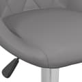 Miniatyrbild 8 av 10: vidaXL Barstolar 2 st grå konstläder
