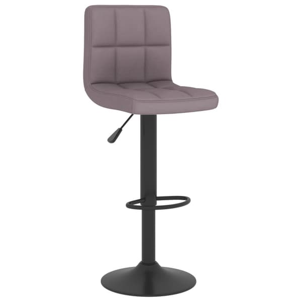 vidaXL Barstolar 2 st taupe tyg