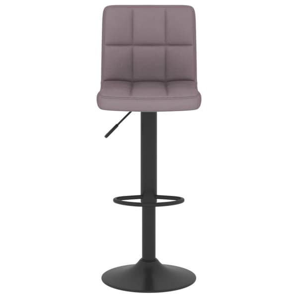vidaXL Barstolar 2 st taupe tyg
