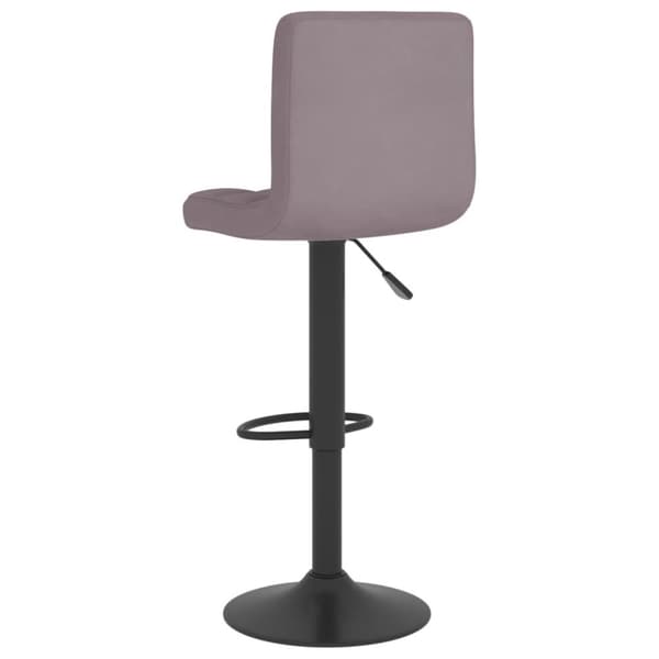 vidaXL Barstolar 2 st taupe tyg