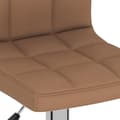 Miniatyrbillede 9 af 11: vidaXL barstole 2 stk. stof brun