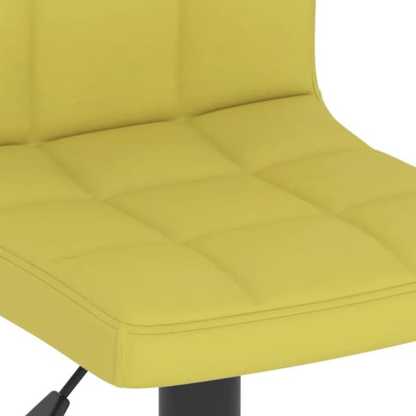 vidaXL barstole 2 stk. stof grøn
