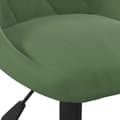 Miniatyrbild 6 av 10: vidaXL Barstol mörkgrön sammet