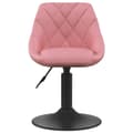 Miniatyrbild 3 av 10: vidaXL Barstol rosa sammet
