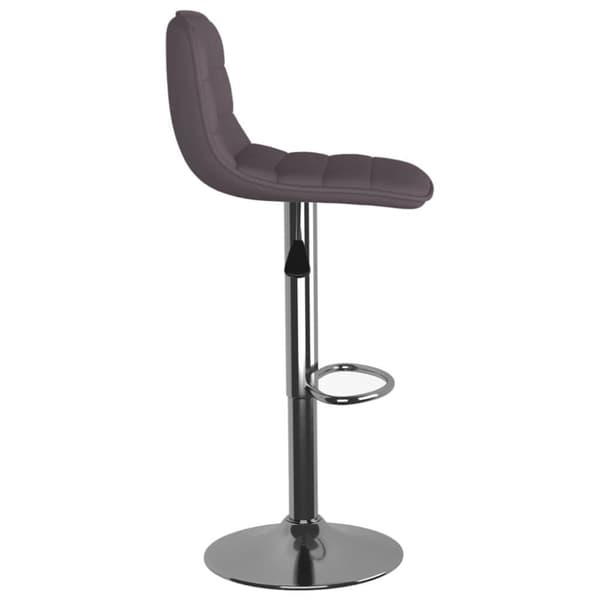 vidaXL Barstolar 2 st taupe tyg