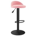 Miniatyrbild 1 av 10: vidaXL Barstol rosa sammet