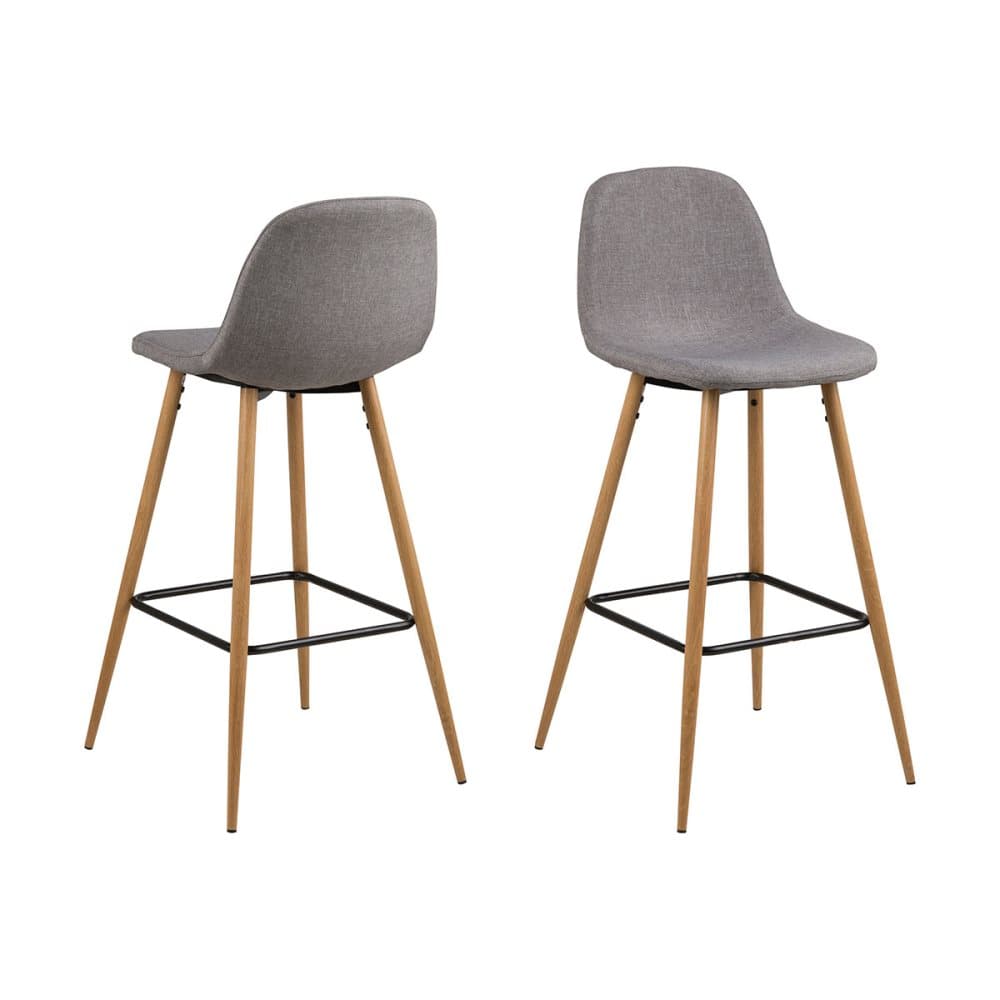 Willy barstol ljusgrå.