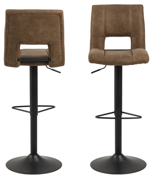 2 x Syra barstol brun.