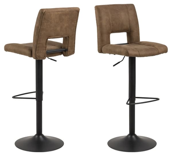 2 x Syra barstol brun.
