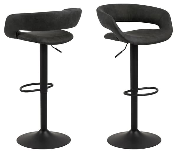 2 x Gramma barstol grå.