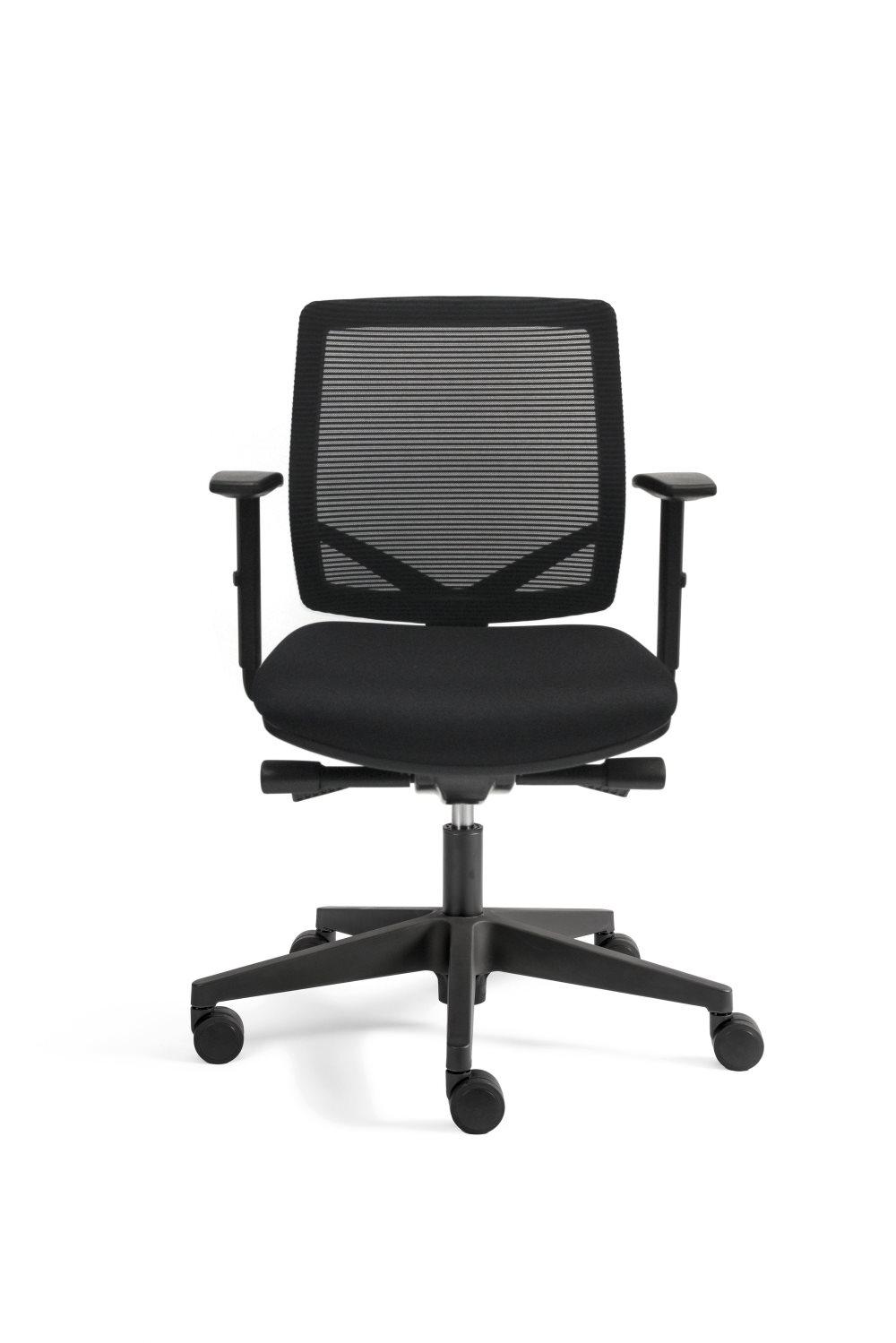Wulff Basic Mesh Kontorsstol Svart