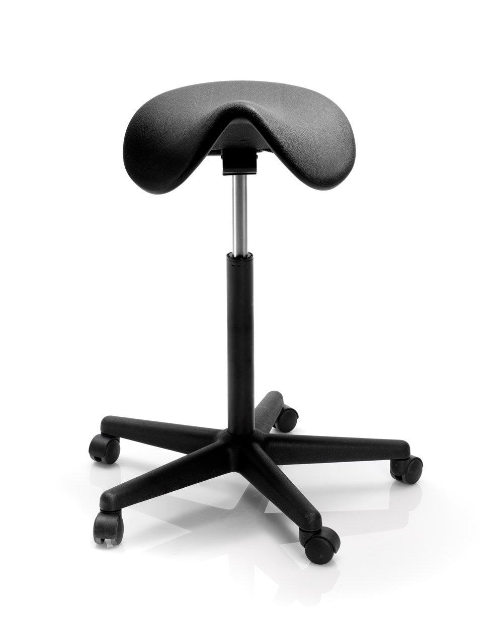 Ergonomisk Sadelstol Officeline Saddle, Svart