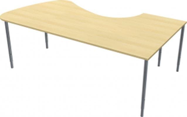 Fristående Bord - 1200 x 2200 x 1100 x 600 mm | Vänster