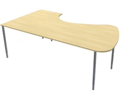 Fristående Bord - 1200 x 2200 x 1100 x 600 mm | Höger