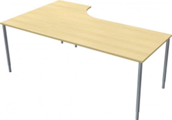 Fristående Bord - 1200x2000x800x600mm | Höger