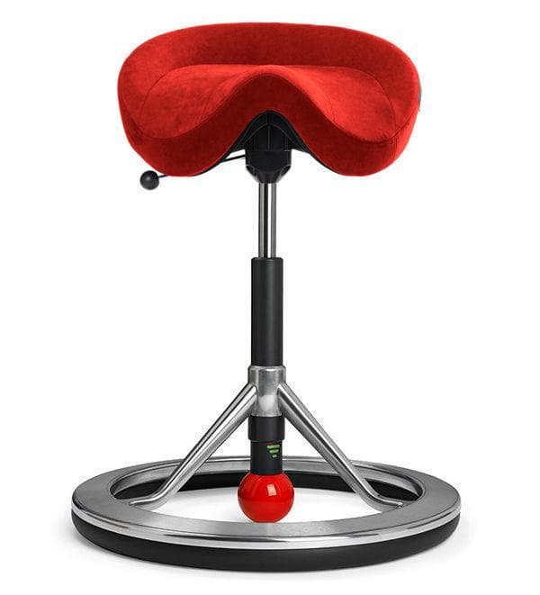 Ergonomisk Sadelstol - Backapp 2.0 Smart - Alcantara Klädsel
