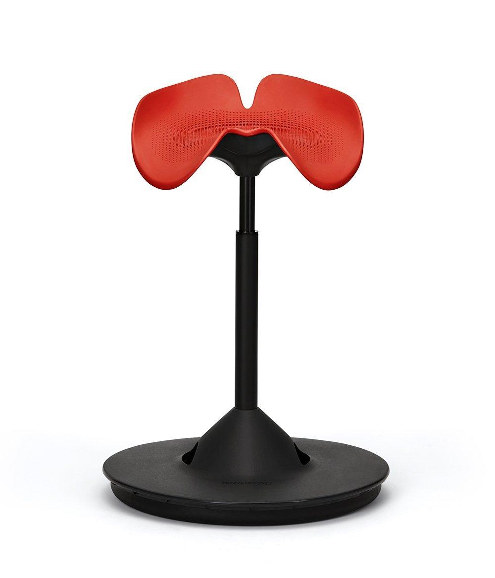 Ergonomisk Sadelstol - Backapp Hipp - Traffic Red Seat