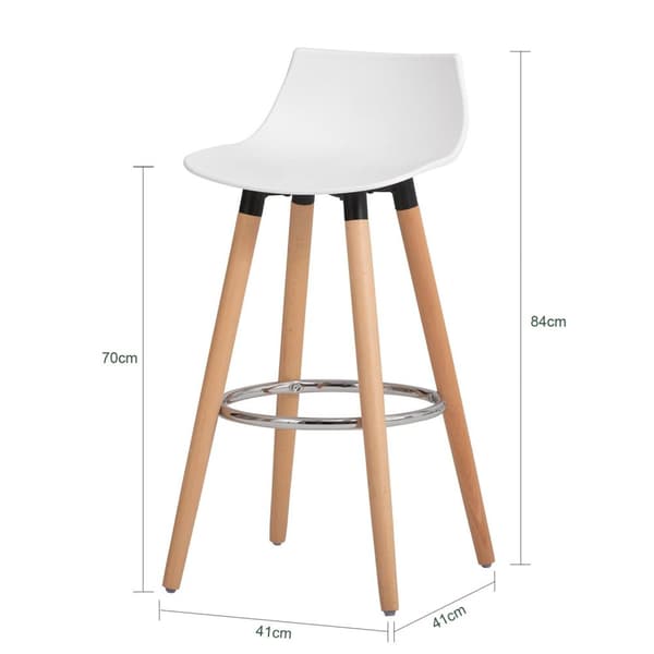 SoBuy Barpall, Barstol, köksstol, Stol, FST86-W