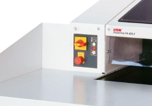 Stor makuleringsmaskin P-1 | HSM Powerline FA 400,2 11,8mm