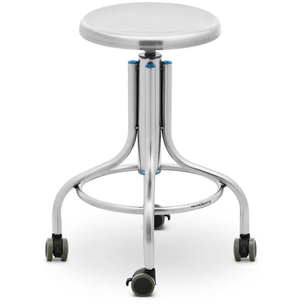 Steinberg Systems Laboratoriepall - på hjul - rostfritt stål - 100 kg